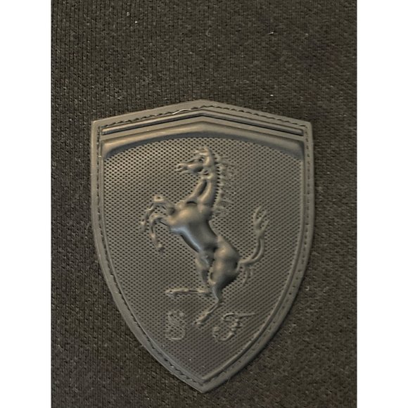 Puma Scuderia Ferrari Mens Full Zip Jacket Zip Pockets Black Size Large - Picture 3 of 9